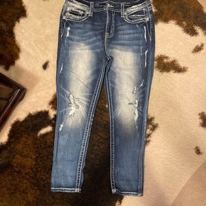 Miss Me like new jeans Curvy ankle skinny